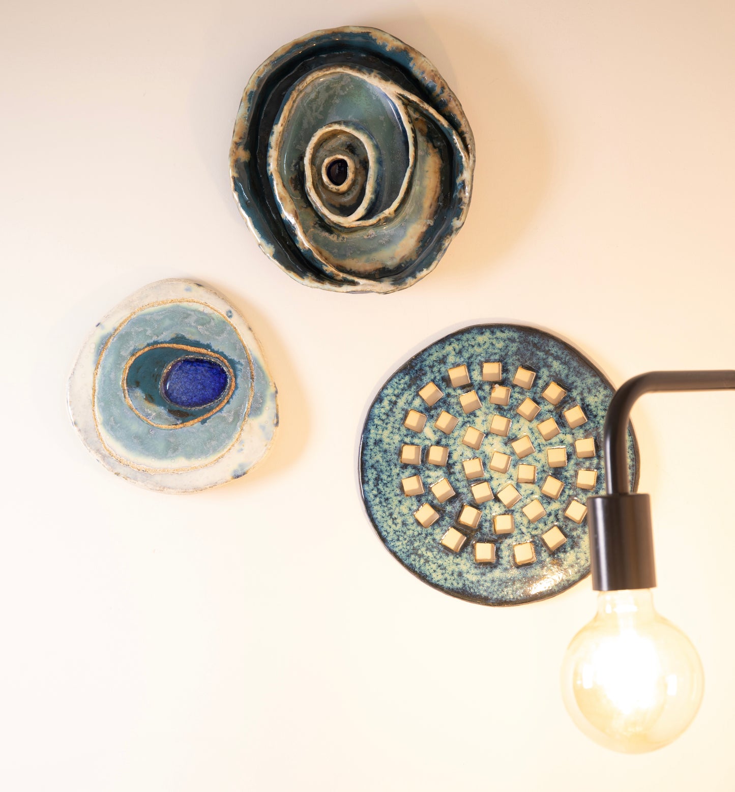 Circles Surround - wall display trio