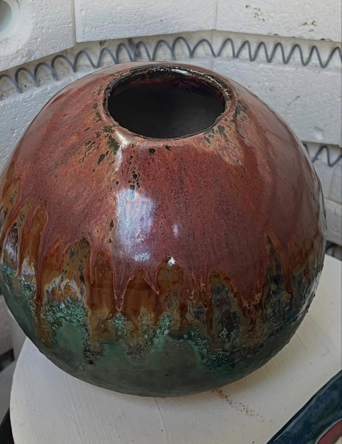Living Rock moon vase