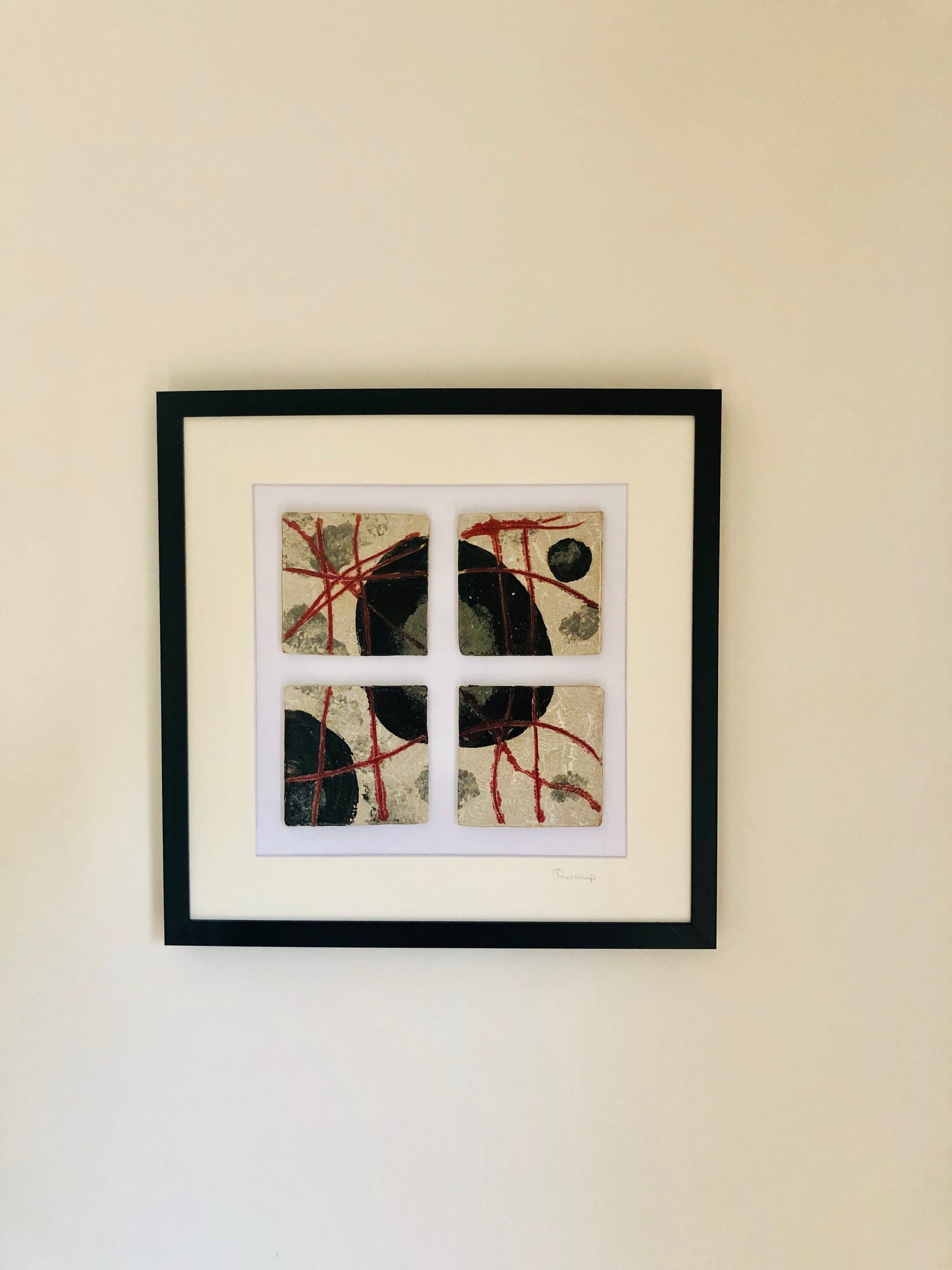 4 - 1 Abstract Wall Art (Framed)